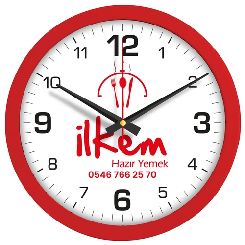 Plastik Duvar Saati